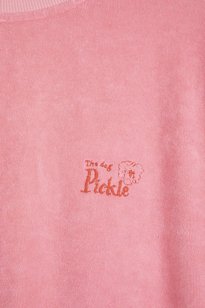 Bobo Chose Terry Embroidery Sweatshirt Pullover Damen rosa